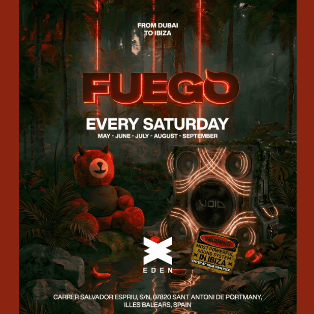 Cartel de FUEGO Closing Party