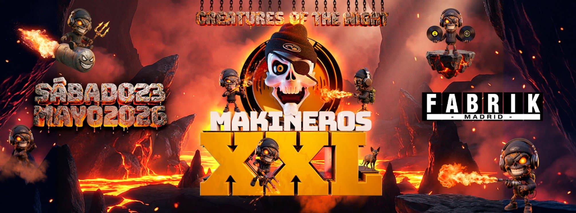 Cartel de Makineros XXL