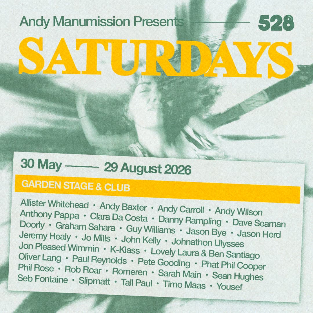 Andy Manumission Presents Saturdays - Closing Party