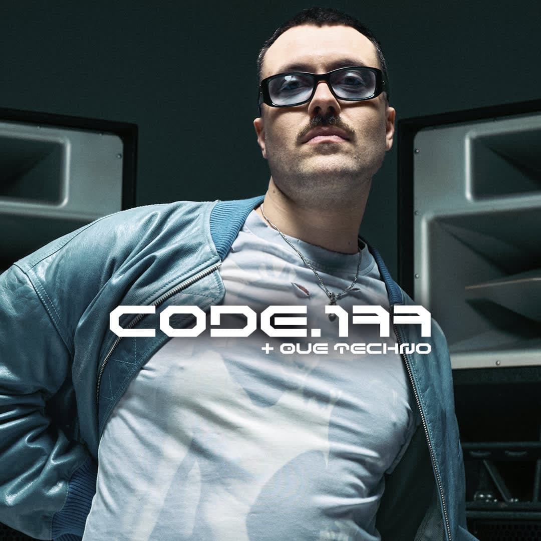 Cartel de CODE 177 con Marlon Hoffstadt