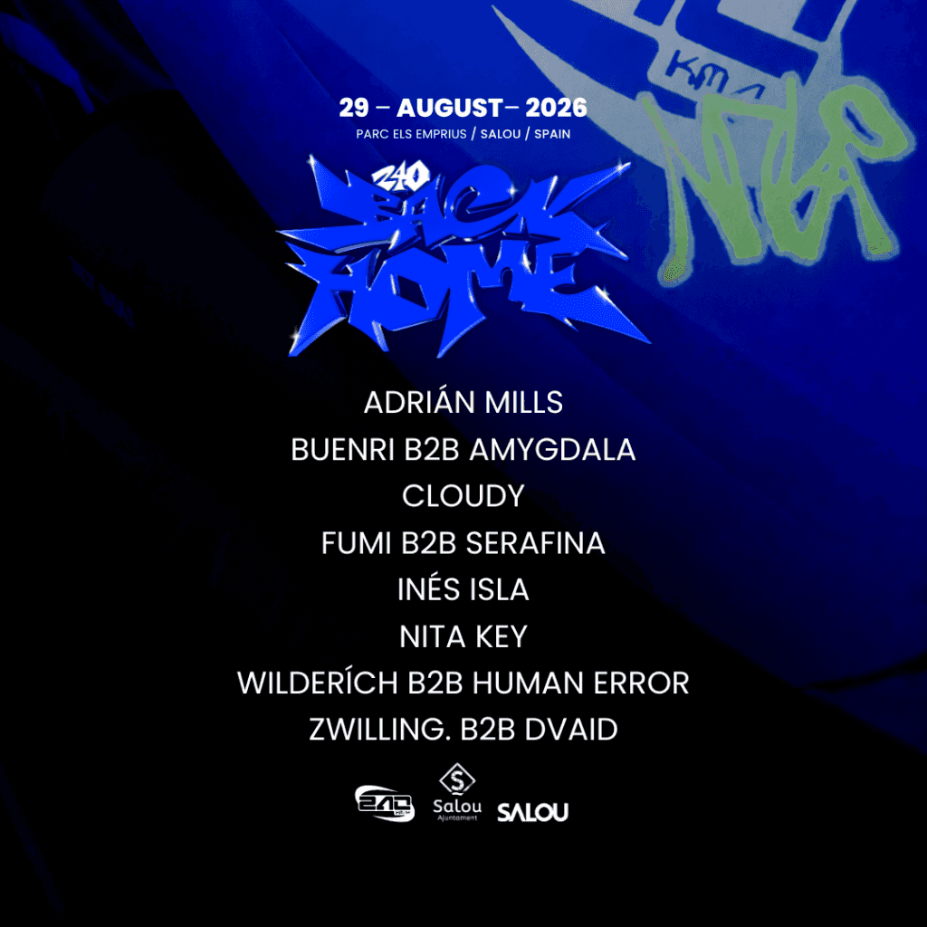 Cartel de 240KMH Festival - Back Home