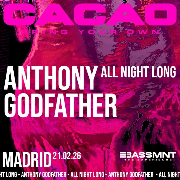 CACAO presents Anthony Godfather ALL NIGHT LONG