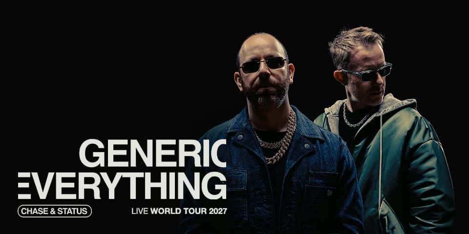Flyer of Chase & Status LIVE World Tour Praga 2027 - Viernes 19