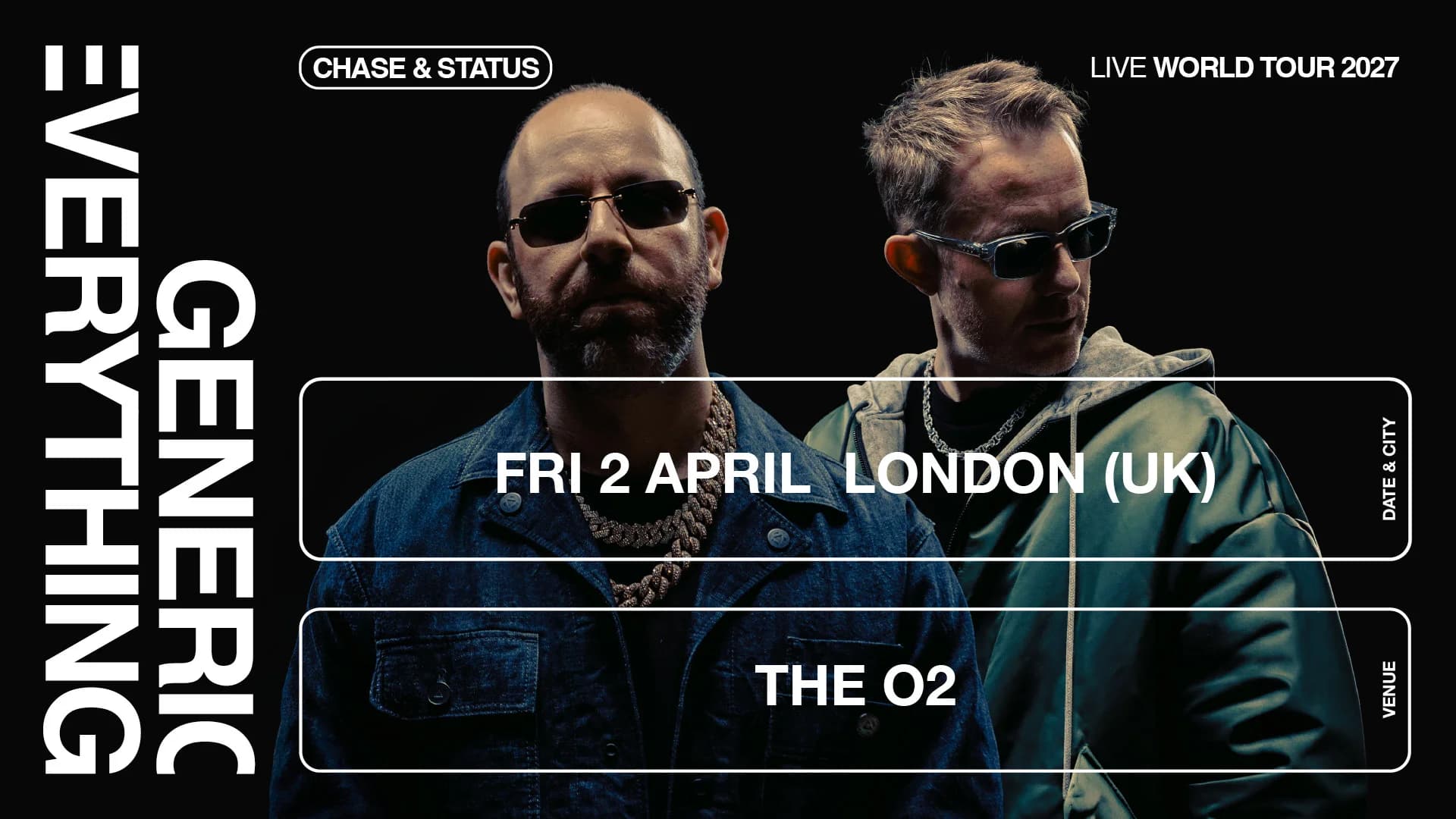 Chase & Status London 2027 - Viernes 2