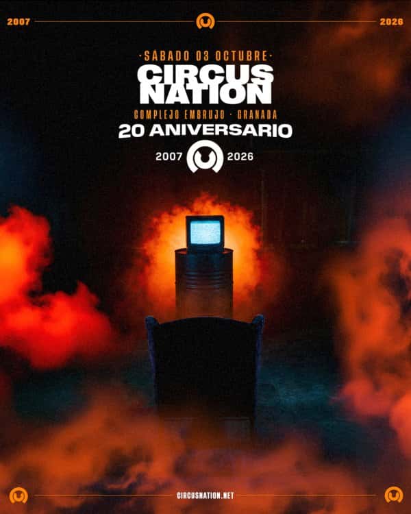 Flyer de Circus Nation Granada 2026 - Sábado 3