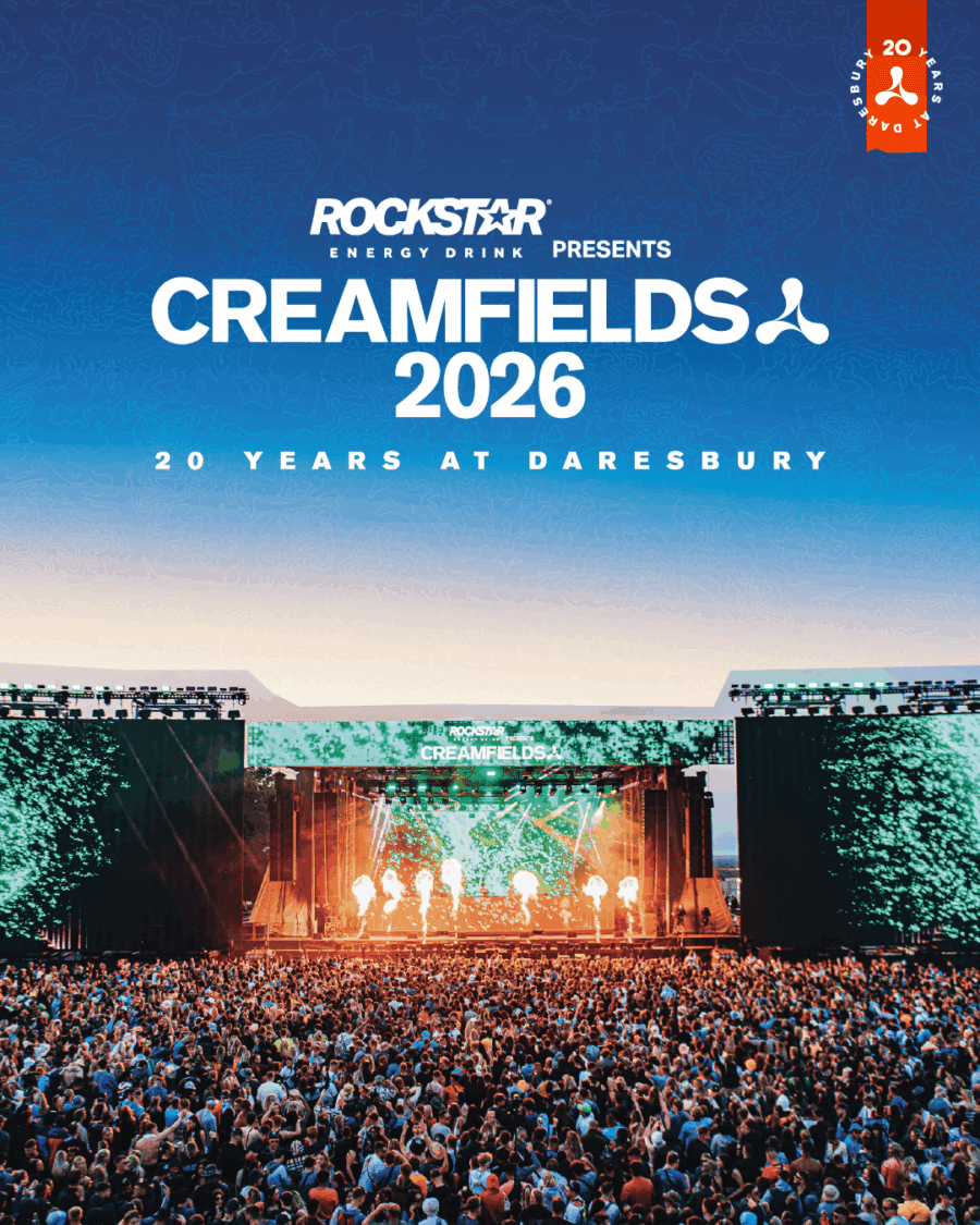 Cartel de Creamfields UK 2026 - Domingo 30
