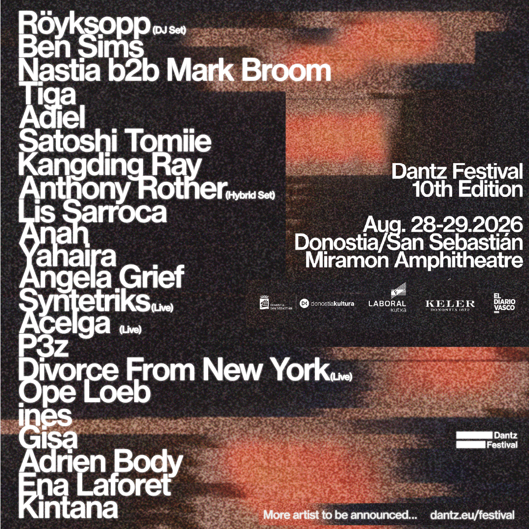 Cartel de Dantz Festival 2026 10th Edition