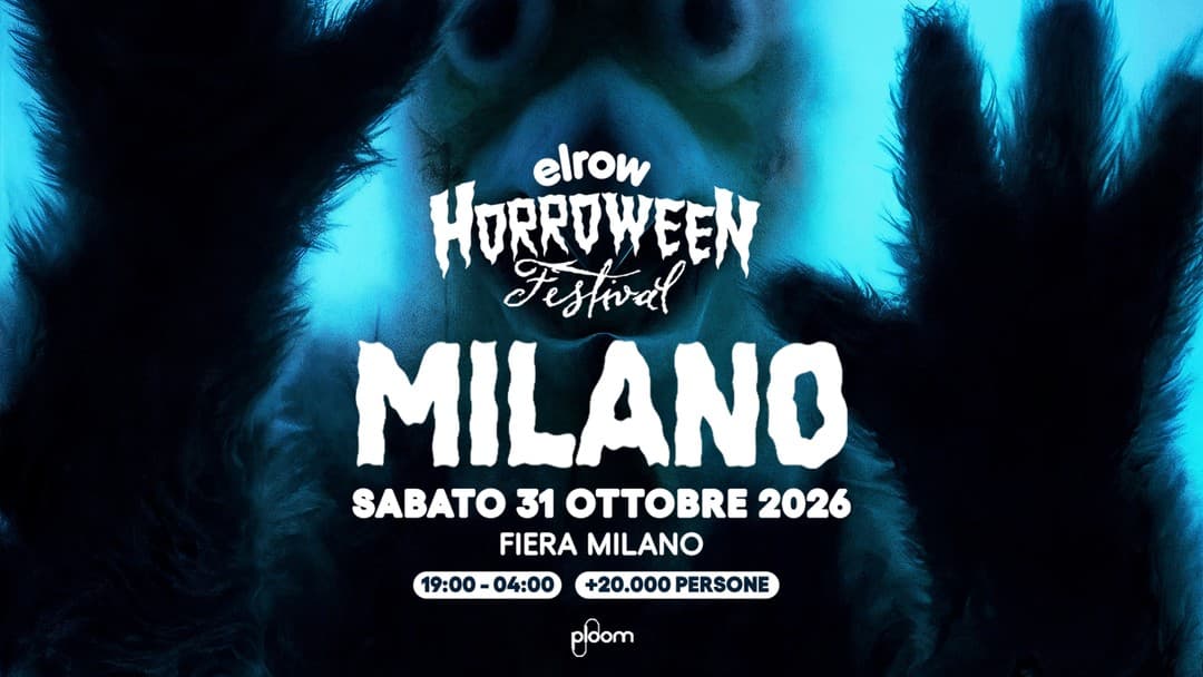 elrow Horroween Festival Milano 2026 - Sábado 31