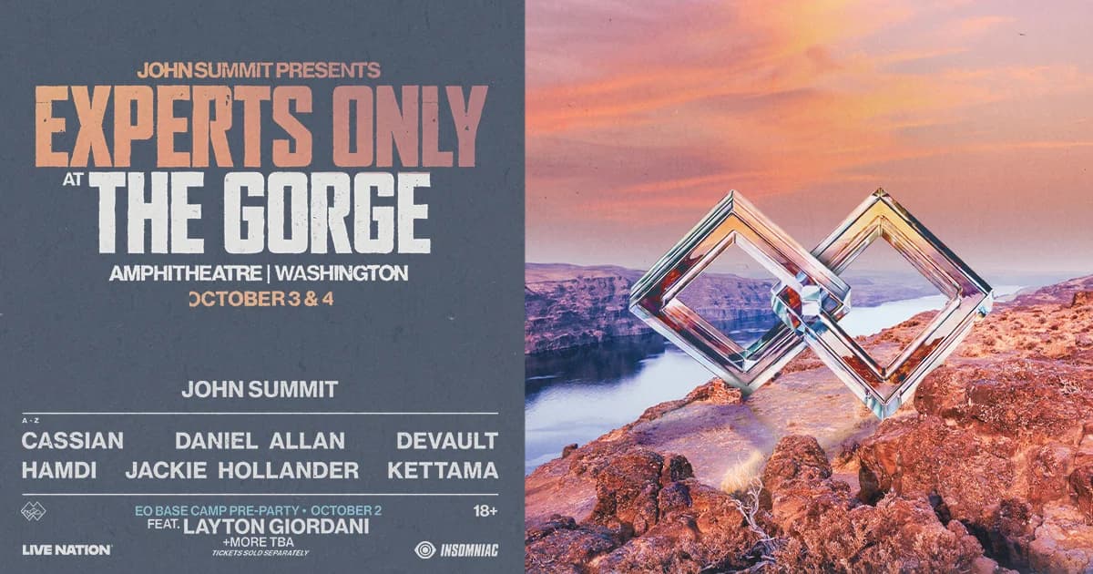 Experts Only at The Gorge 2026 - Domingo 4
