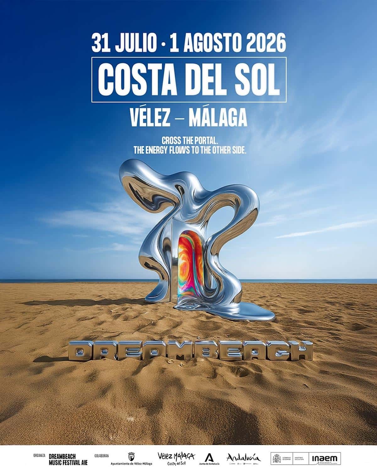 Flyer de Dreambeach Festival - Sábado 1