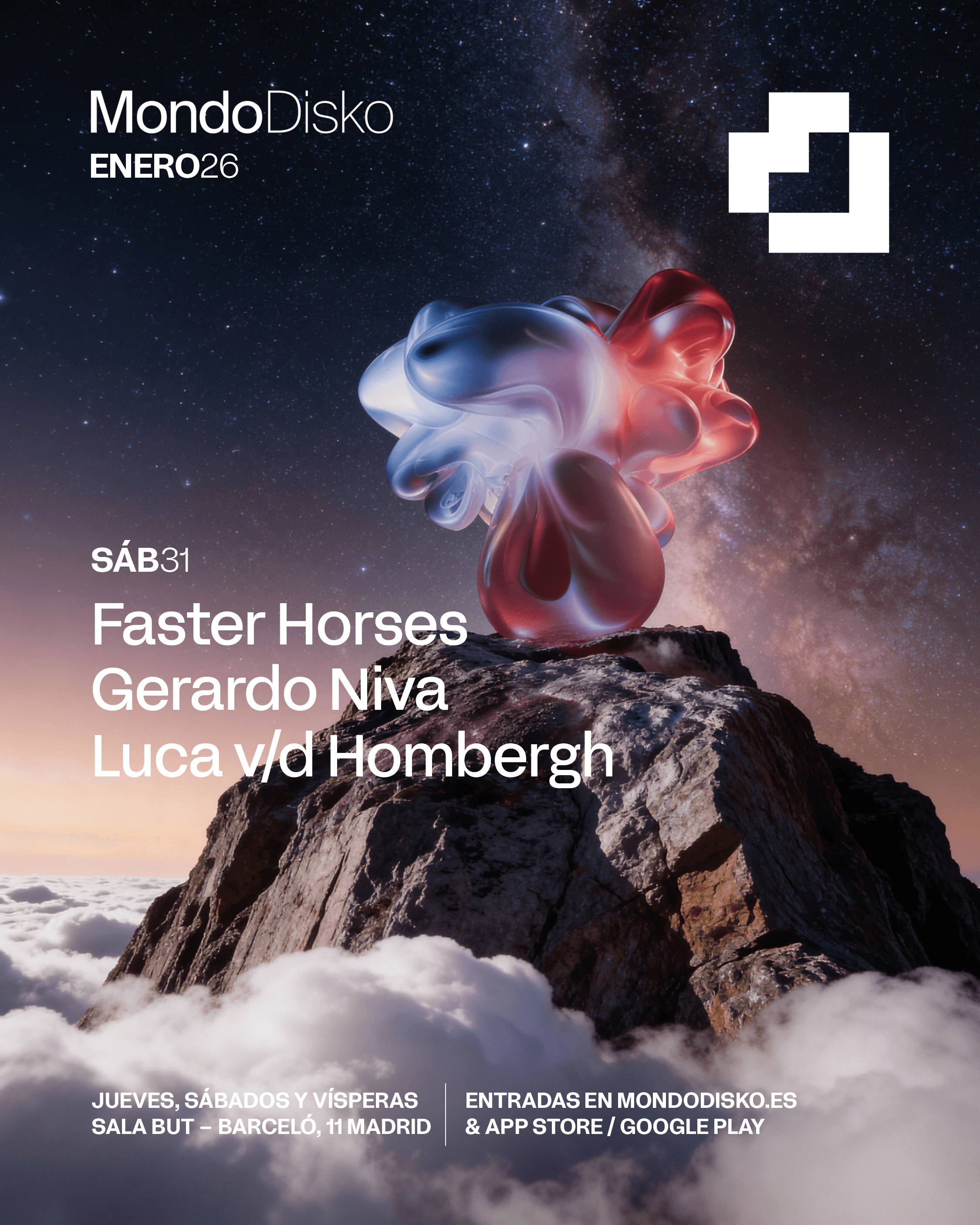 Cartel de Faster Horses / Gerardo Niva / Luca V/d Homberg