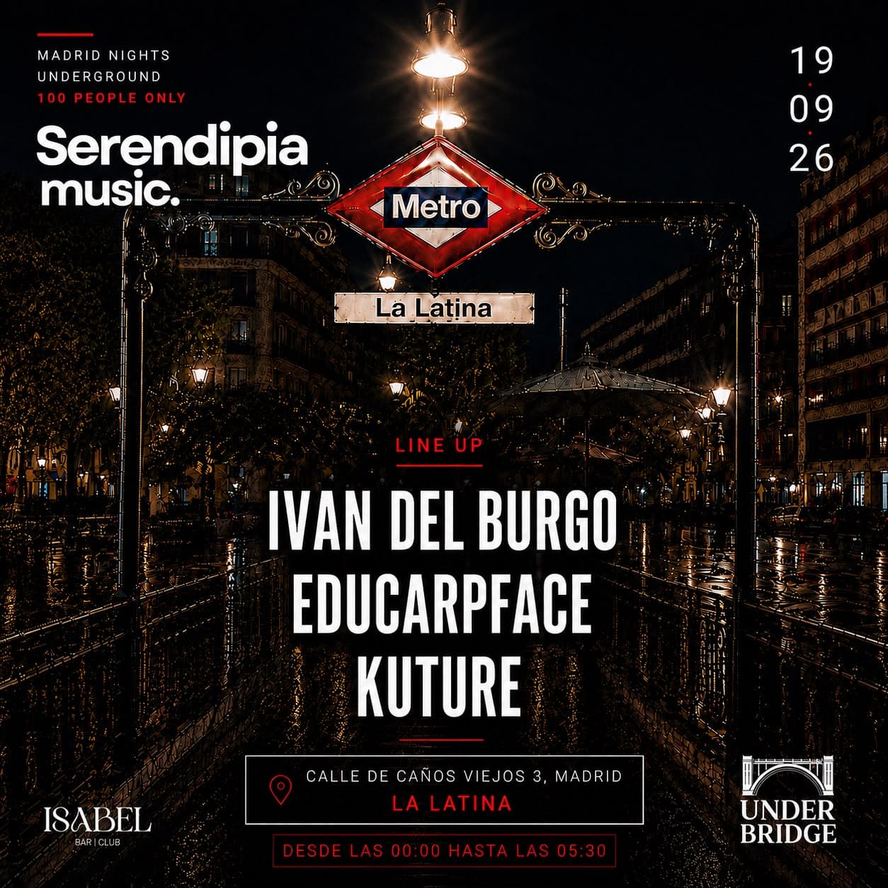 Serendipia Music x Under Bridge