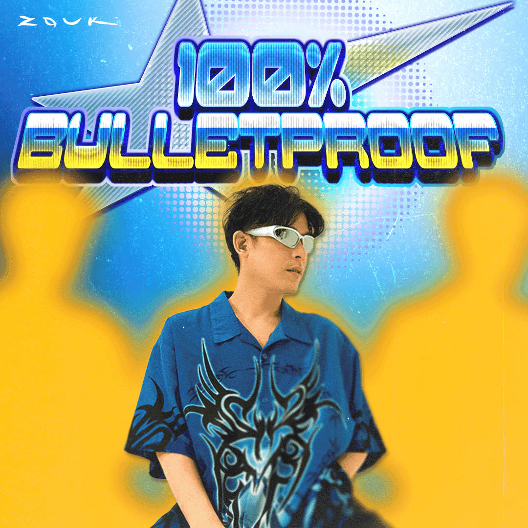 Cartel de 100% Bulletproof