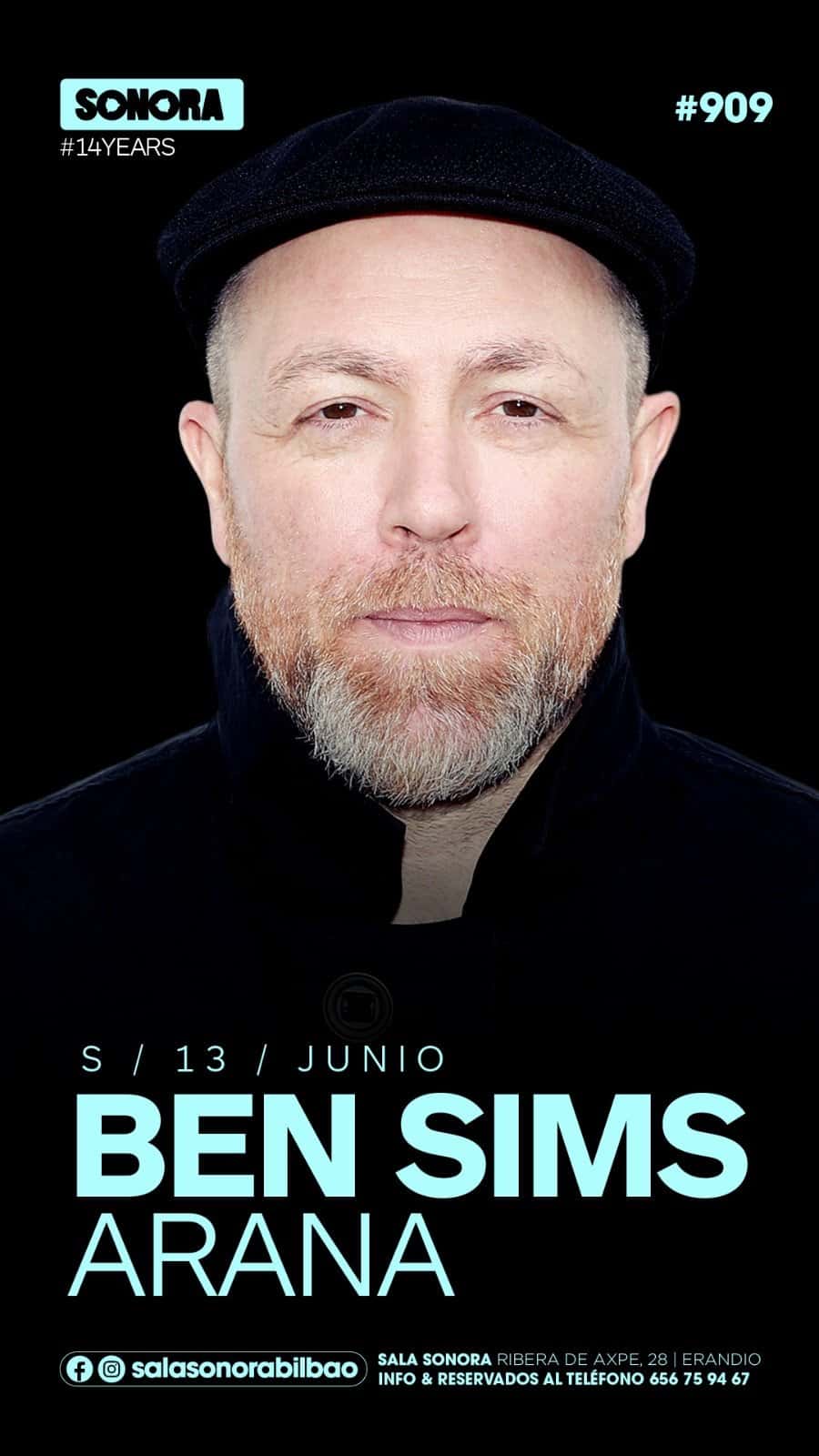 Cartel de 14º 2) BEN SIMS + ARANA