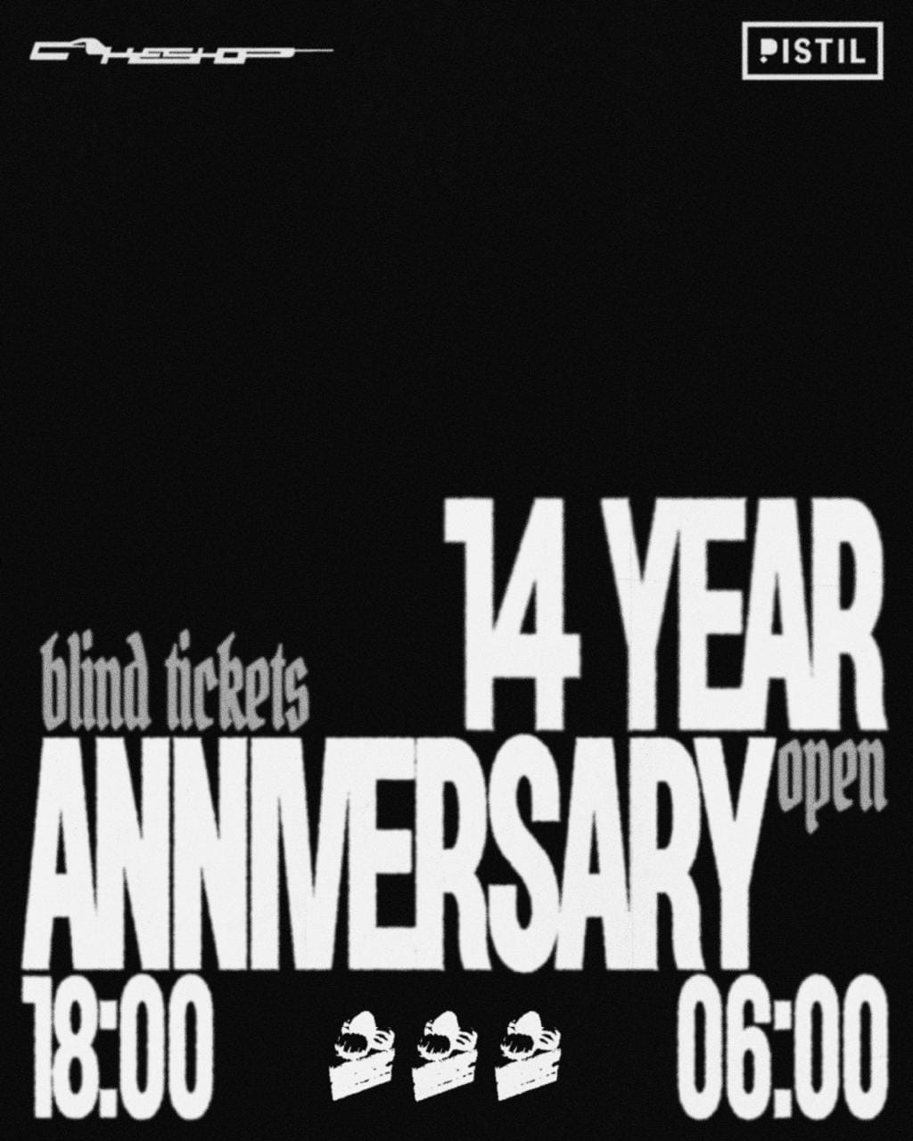 Cakeshop 14th Anniversary