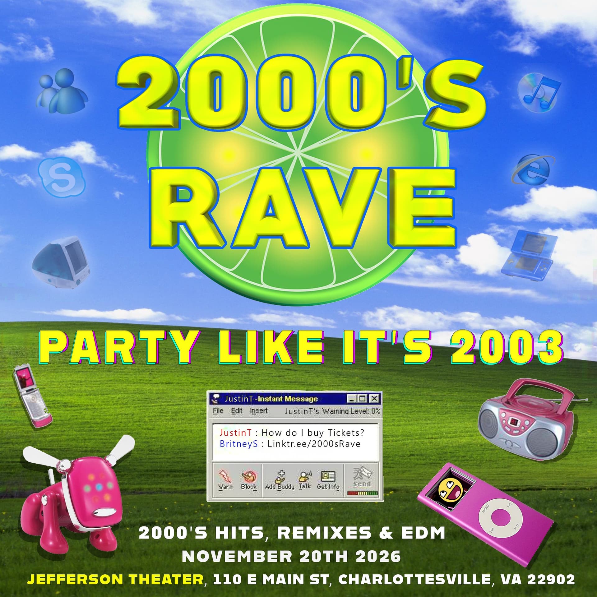 2000's Rave (18 & Up)