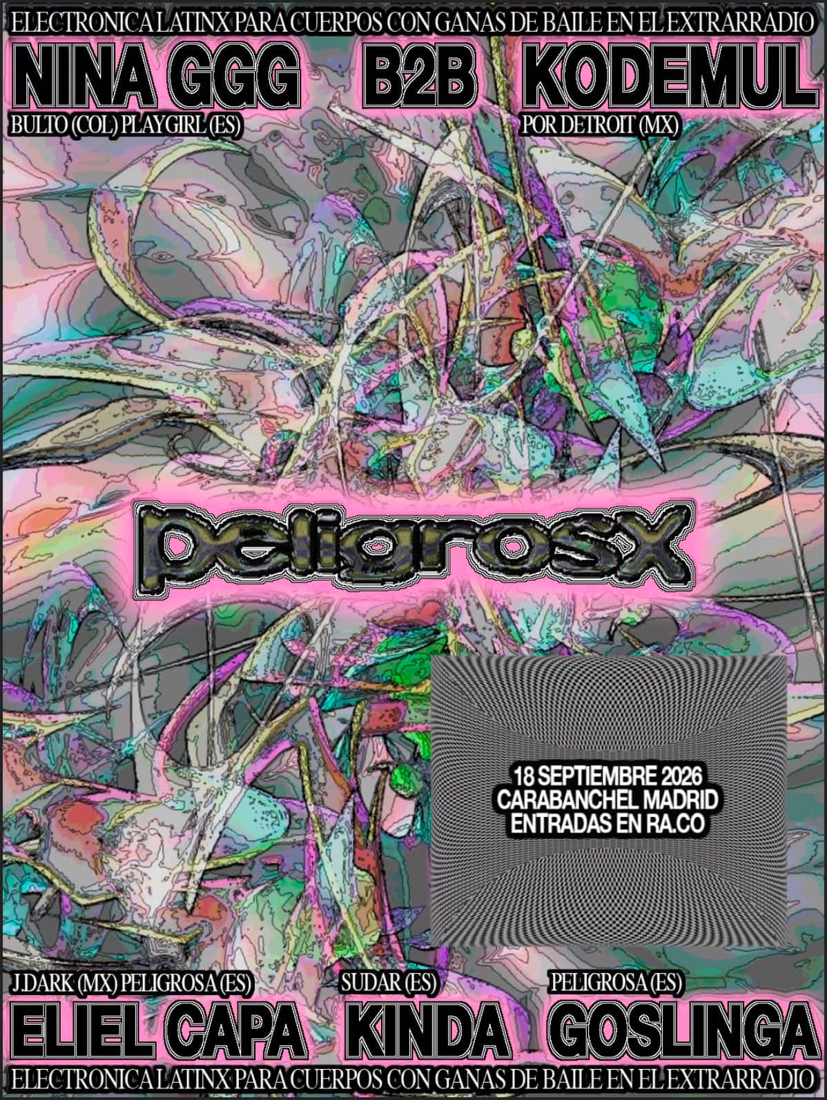 Cartel de PELIGROSA