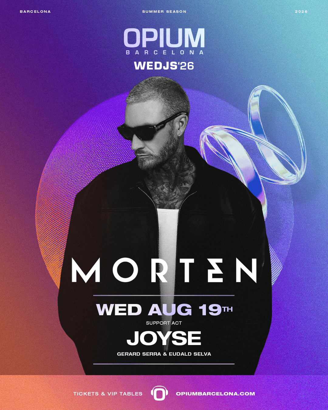 Cartel de WEDJS pres Morten