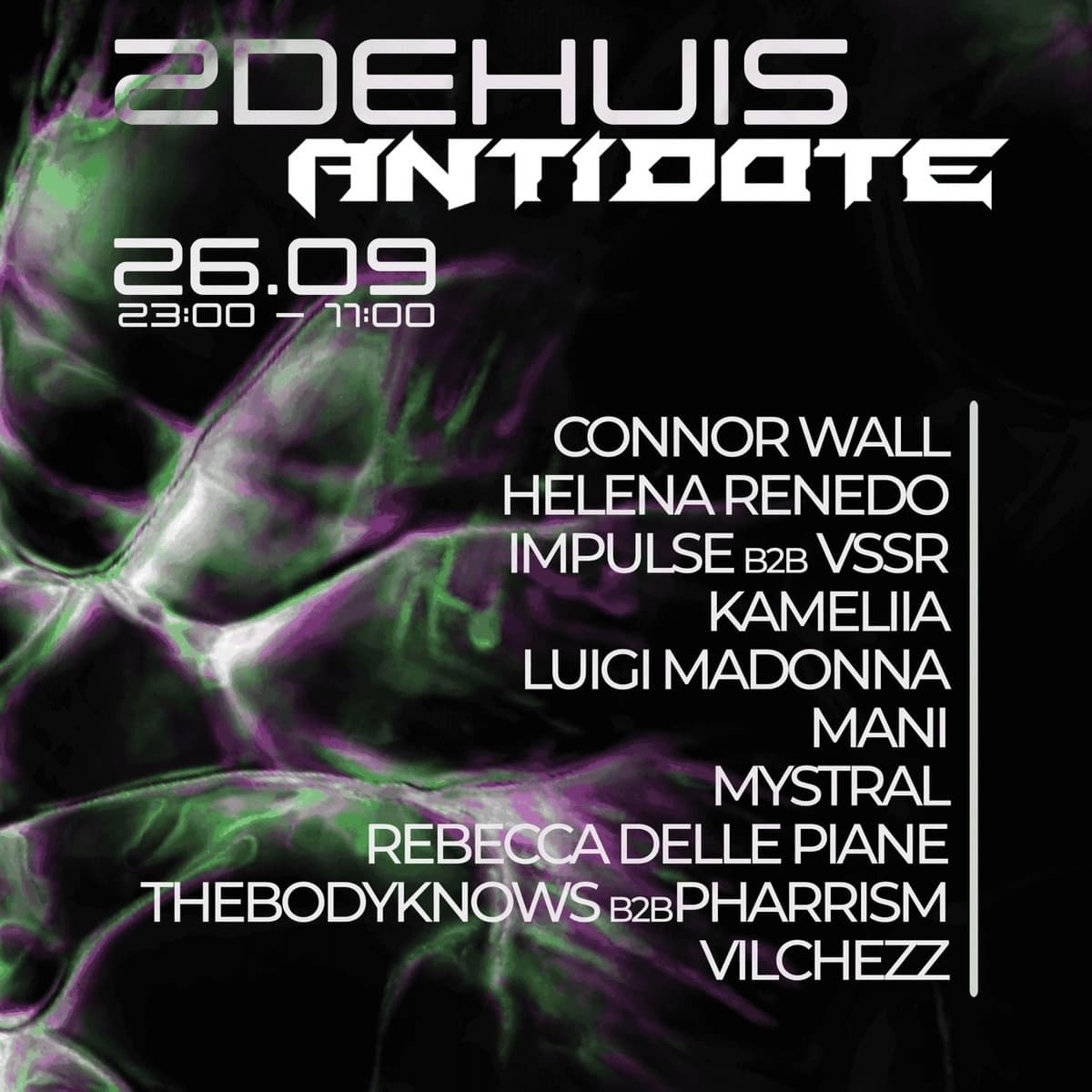 2DEHUIS x ANTIDOTE