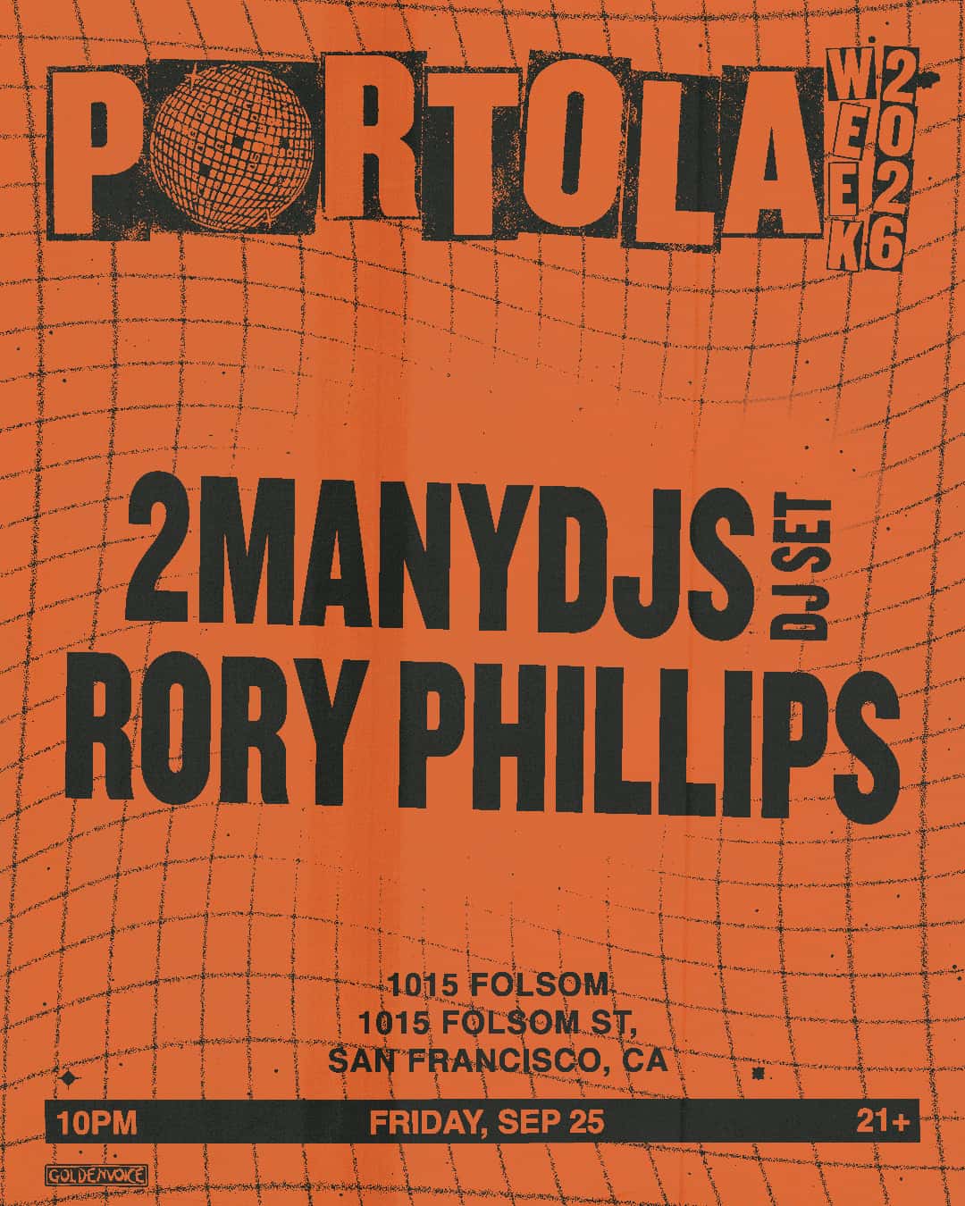 Flyer de 2manyDJs