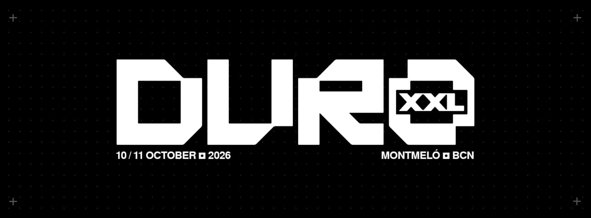 Cartel de Duro Festival XXL (Octubre 2026)