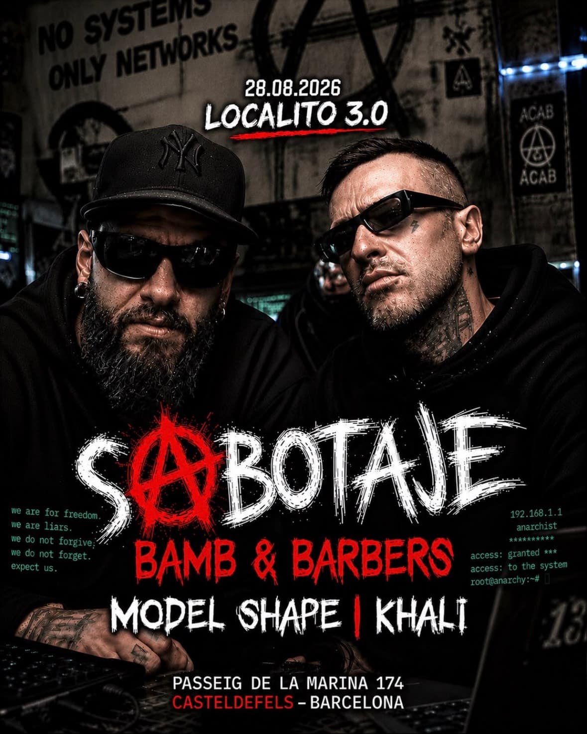 SABOTAJE – Bamb x Barbers