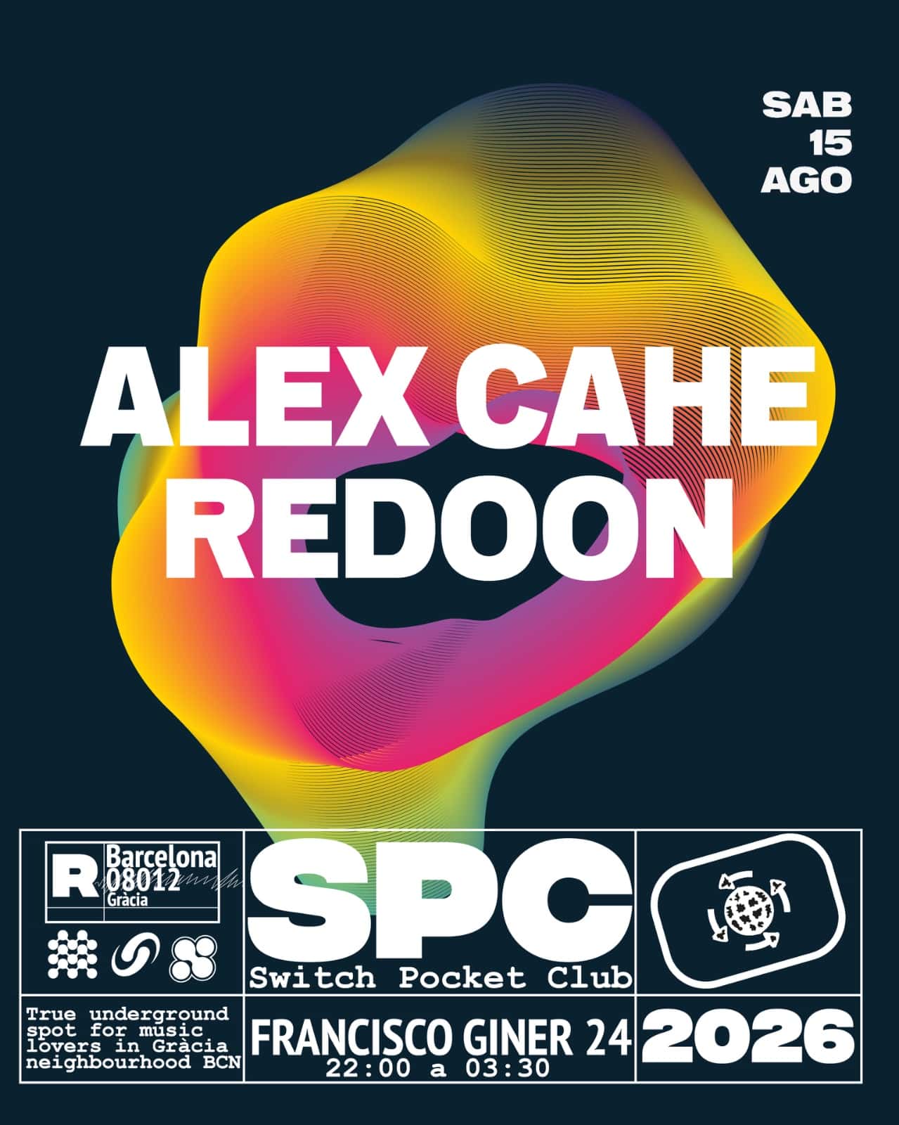 Flyer of Alex Cahe, Redoon
