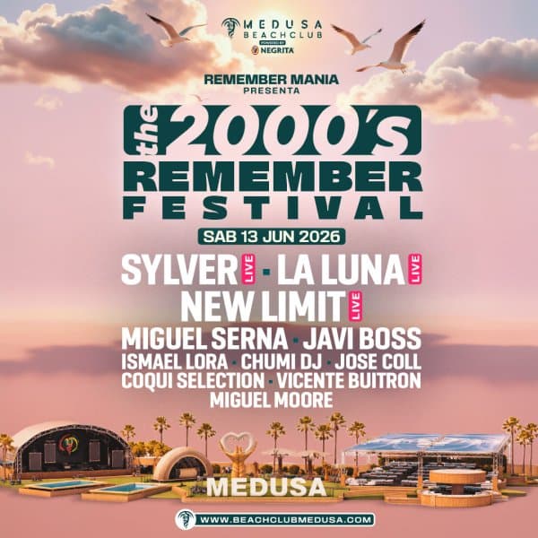 Cartel de The 2000 Remember Festival