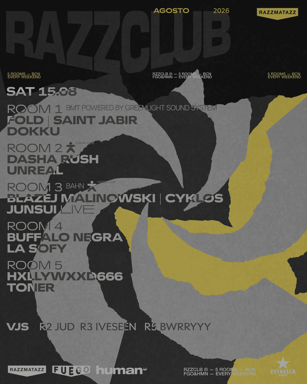 RAZZCLUBS: Bmt: Fold + Dasha Rush BAHN·: Blazej Malinowski & MORE