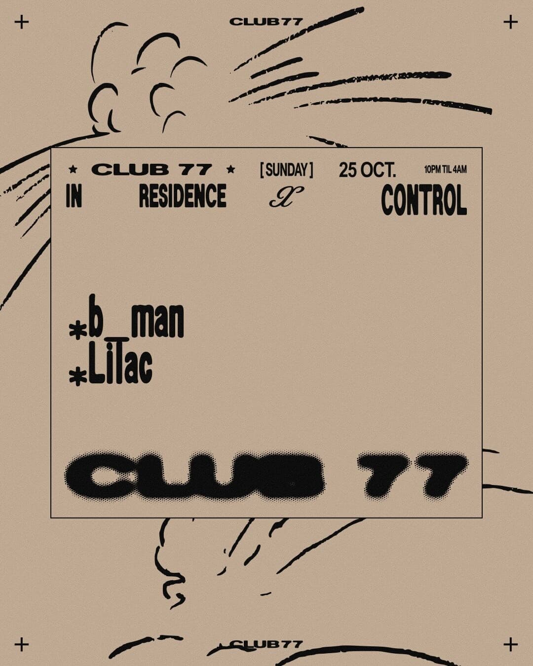 77 x Control: b_man, Lilac