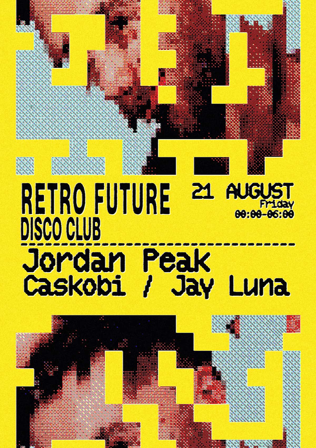 Cartel de Retro Future Disco Club