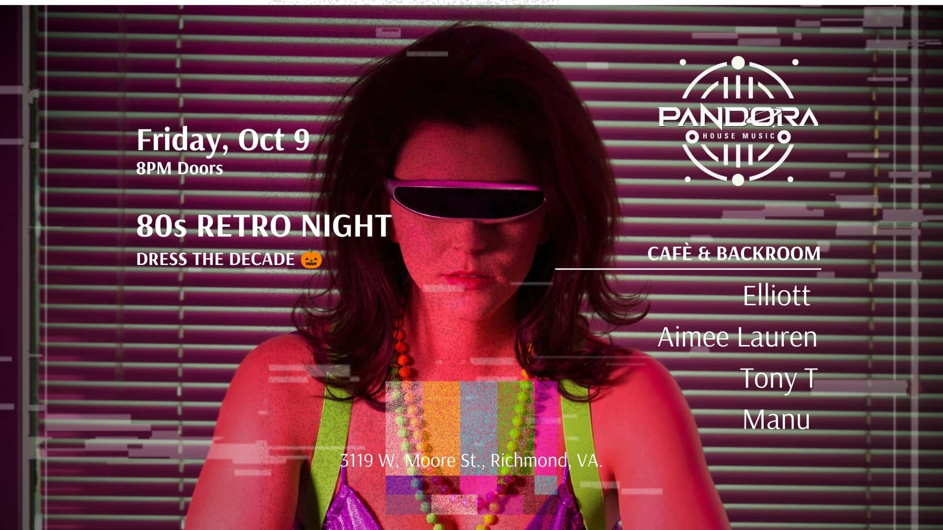 Flyer of 80’S Night #1