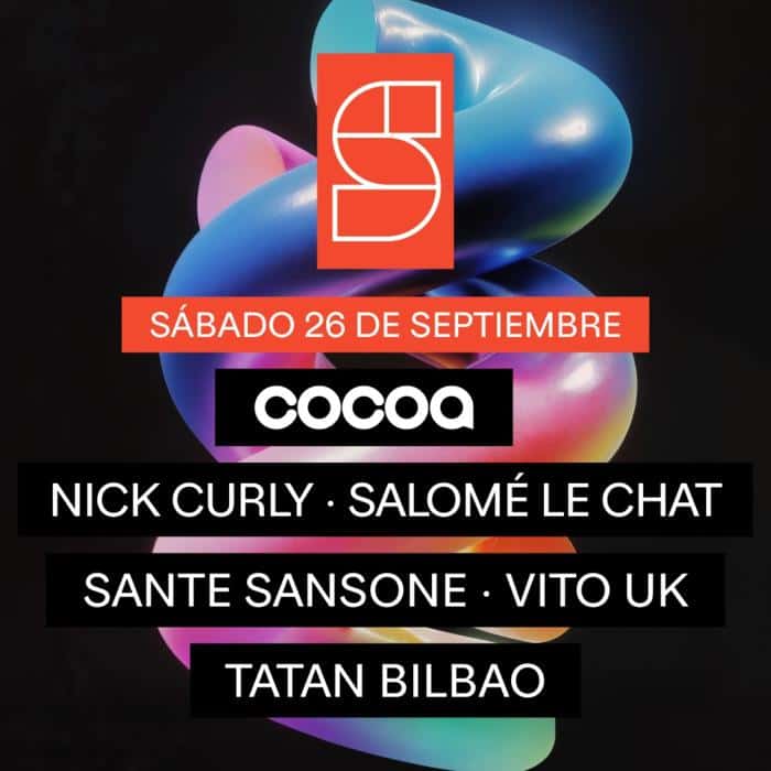 Cartel de Studio Club x COCOA