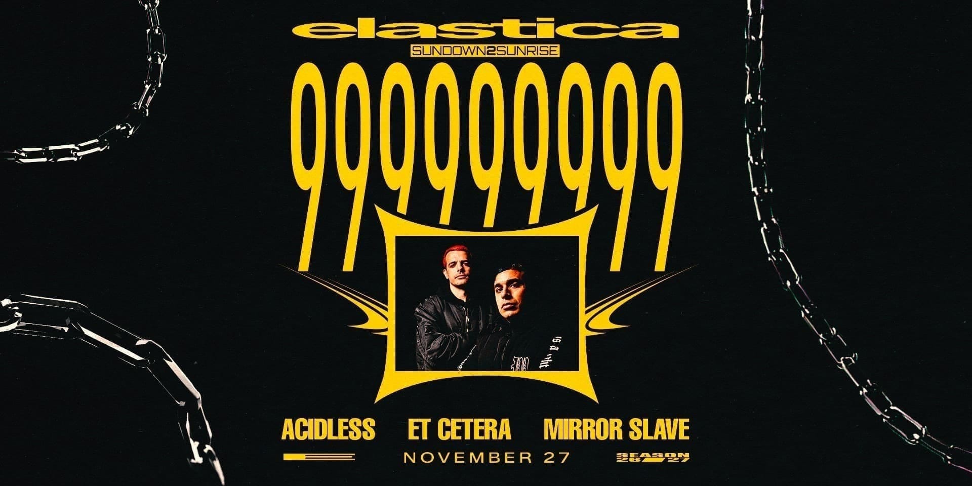 ELASTICA: 999999999 ❚ ACIDLESS ❚ ET CETERA ❚ MIRROR SLAVE