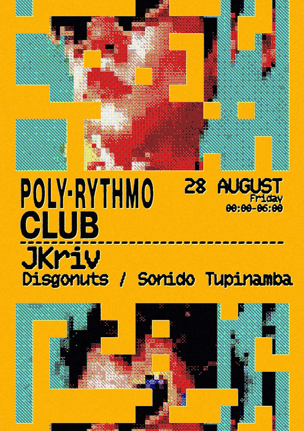 Cartel de Poly-Rythmo Club meets La Terrrazza