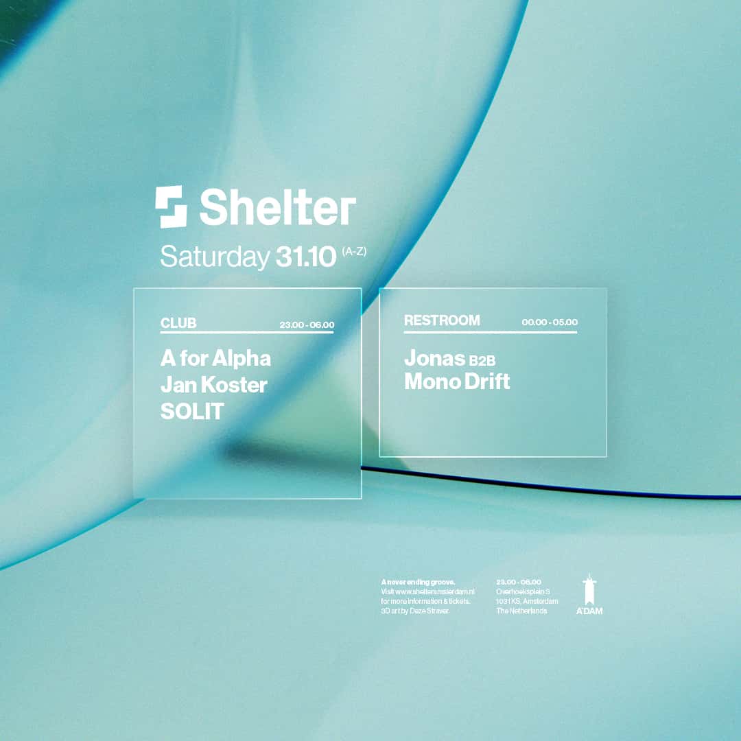 Flyer de A for Alpha, Jan Koster, SOLIT & more