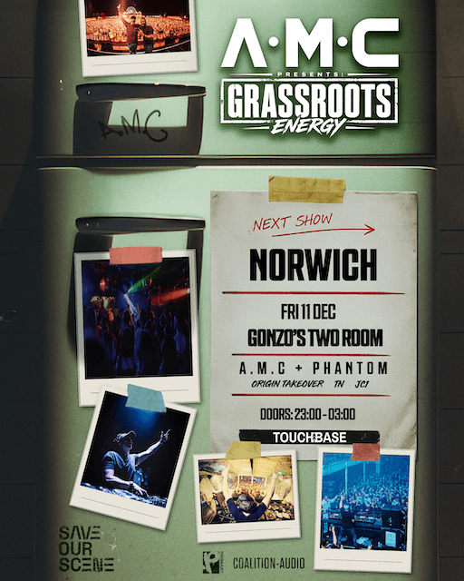 Flyer of A.M.C Grassroots Energy: Norwich