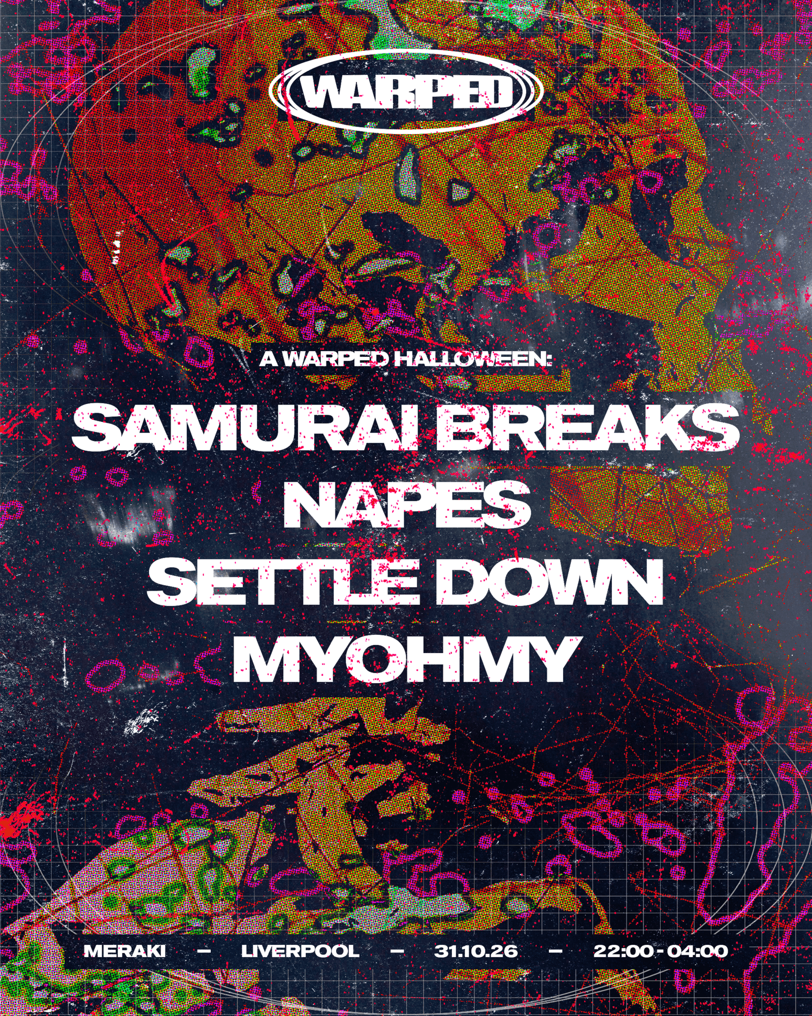 A Warped Halloween: Samurai Breaks, Napes, Settle Down + more