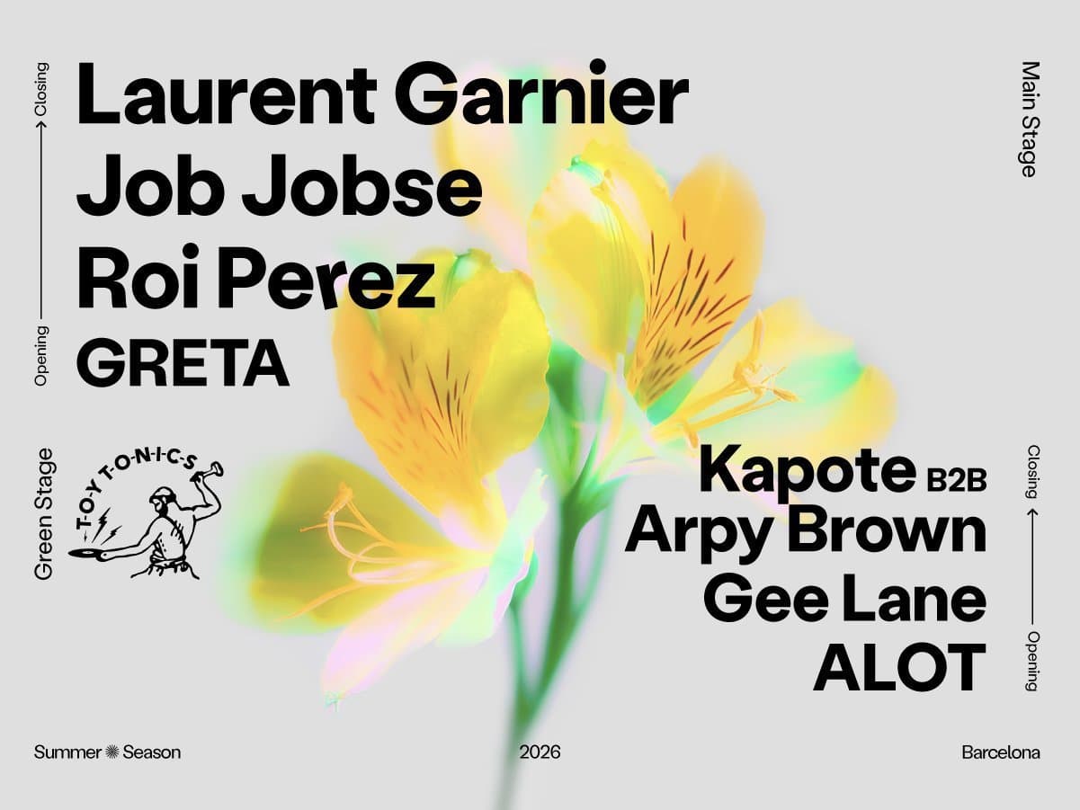 Brunch Electronik Barcelona 12 de julio, 2026 - Domingo 12