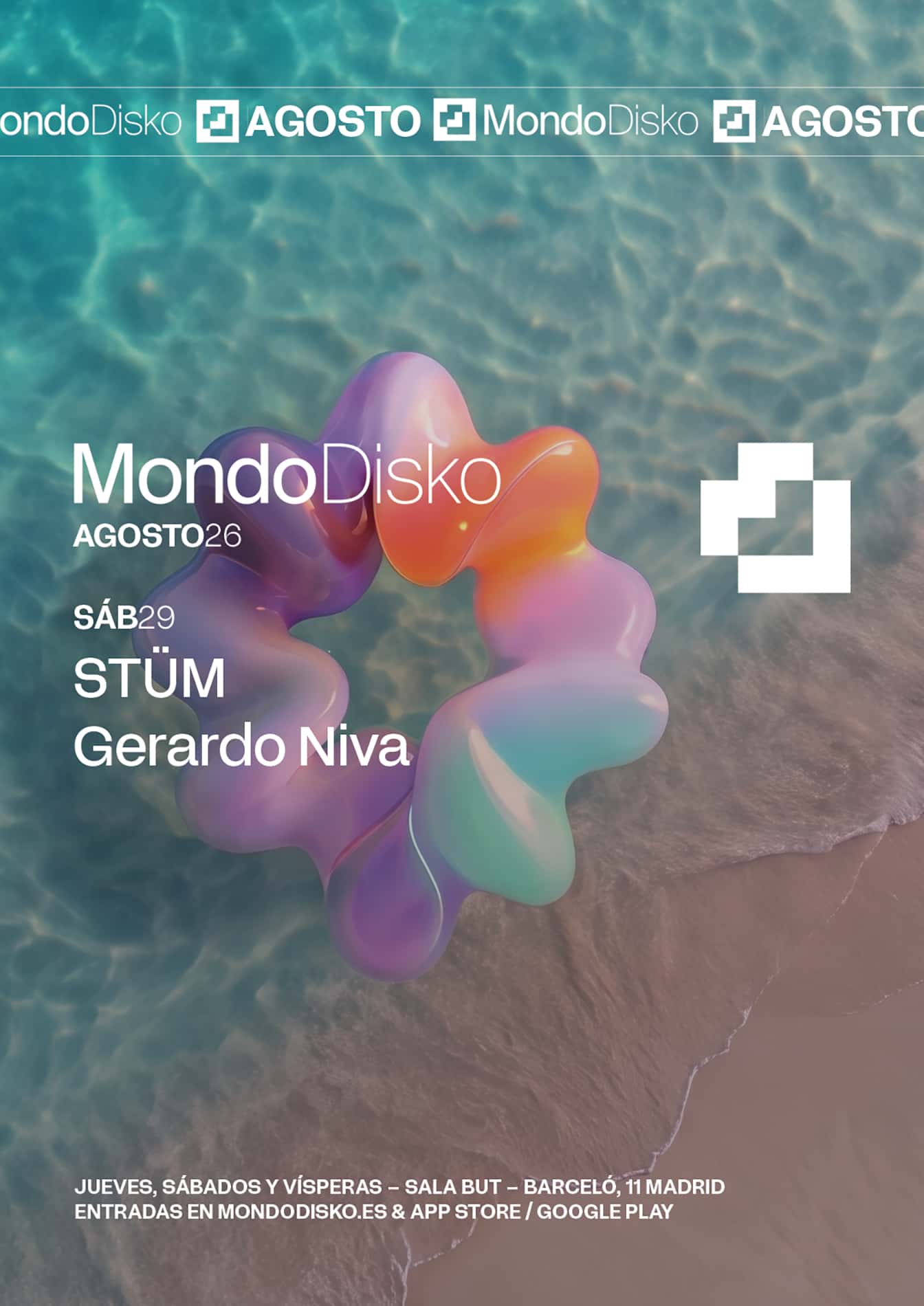 Cartel de STÜM / Gerardo Niva