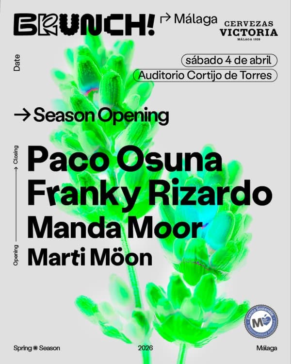 Cartel de Brunch! Málaga Spring Season