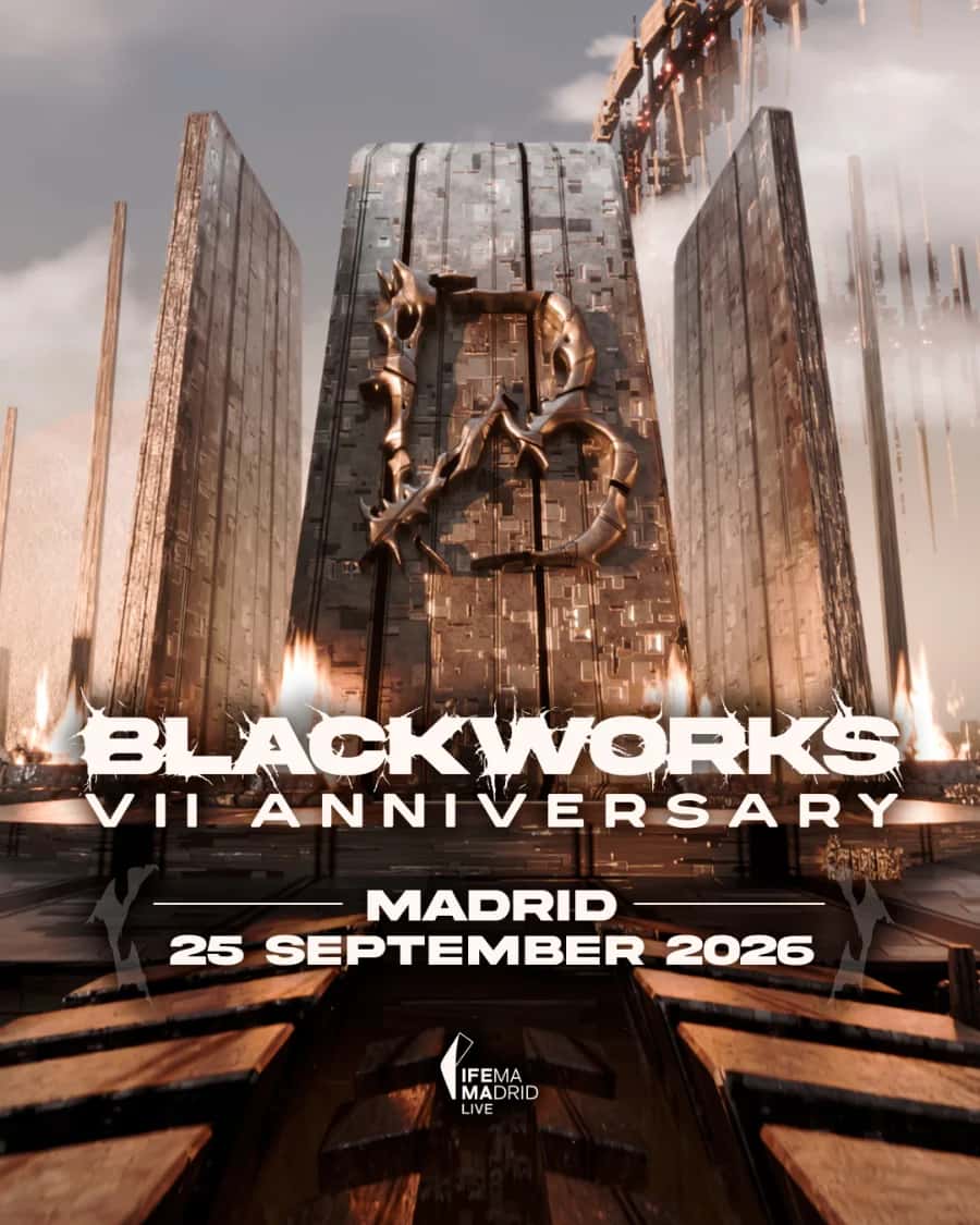Cartel de BLACKWORKS MADRID - VII ANNIVERSARY