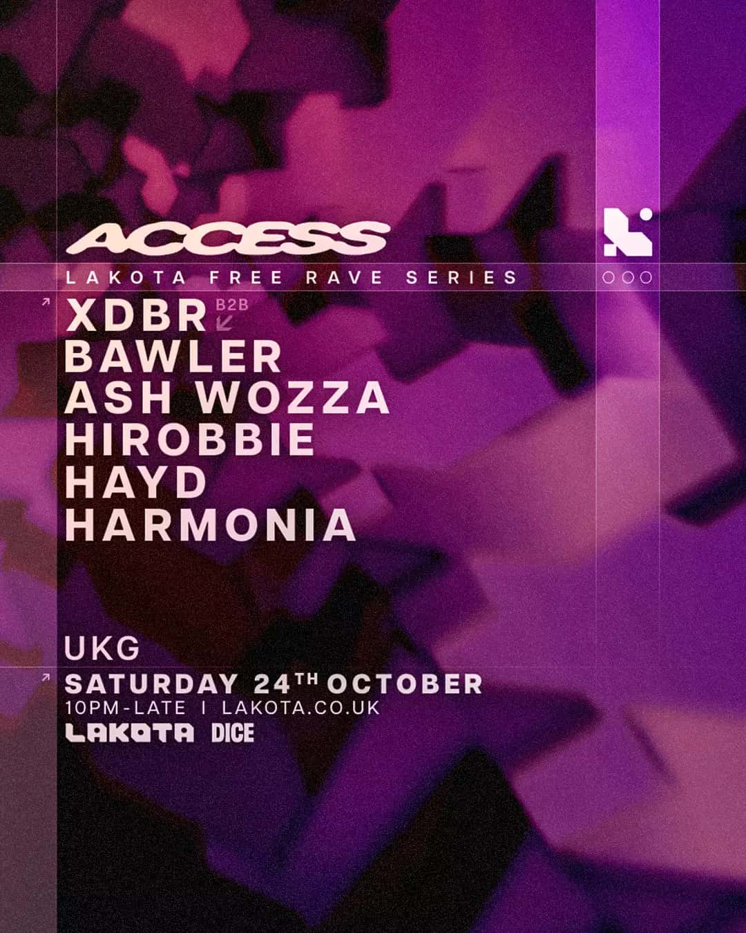 Flyer of Dismantle Collective Halloween with Luca Lozano & C.A.R (live)