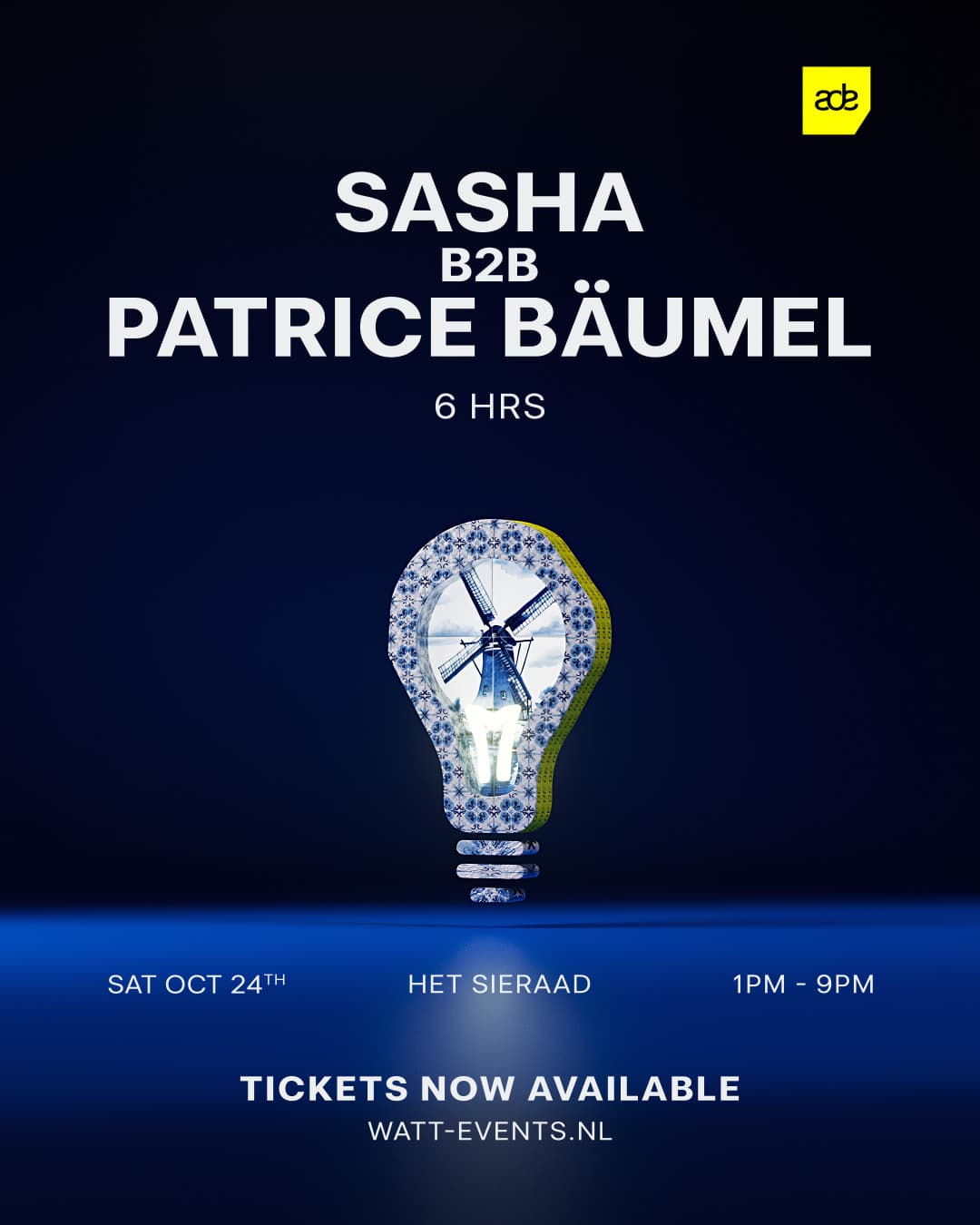 ADE | SASHA B2B PATRICE BÄUMEL
