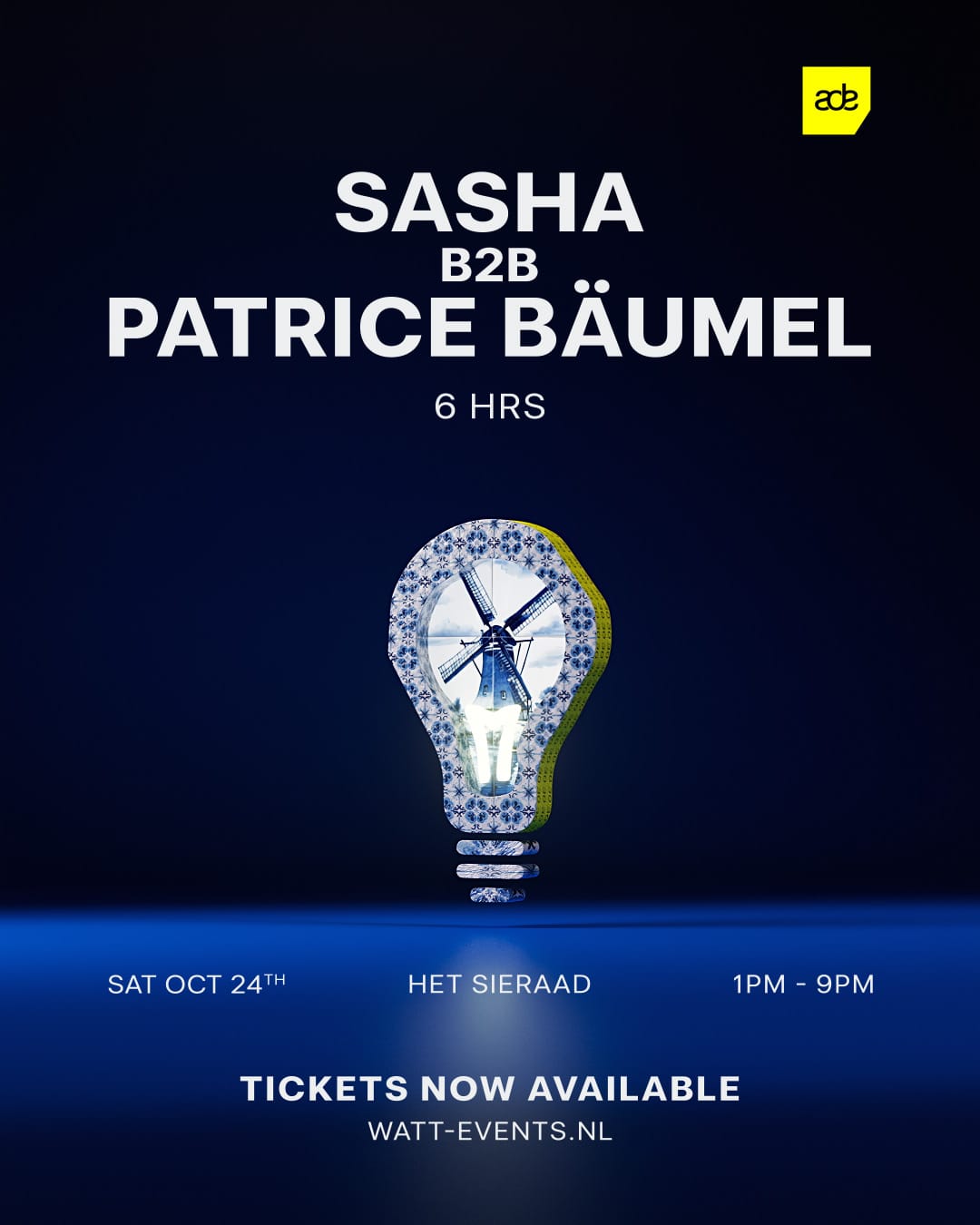 ADE | SASHA B2B PATRICE BÄUMEL