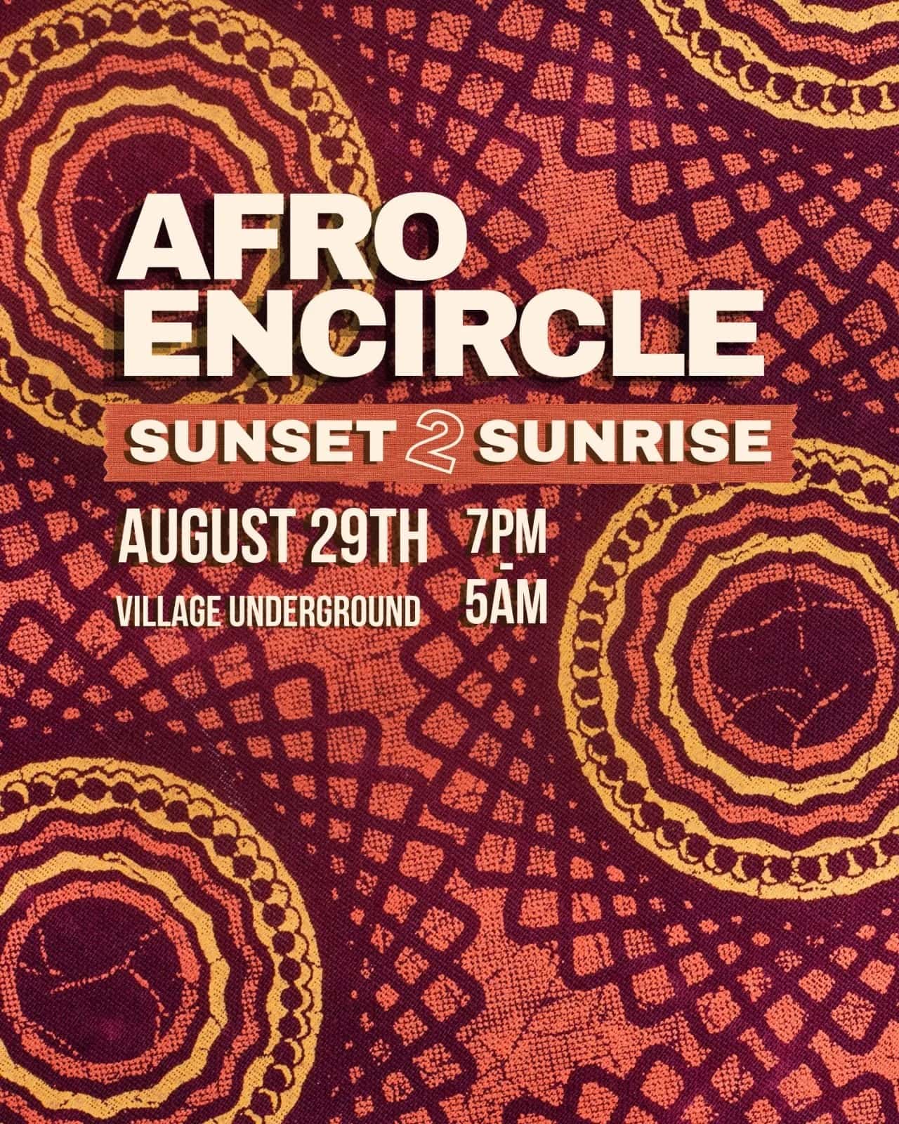 Cartel de Afro Encircle