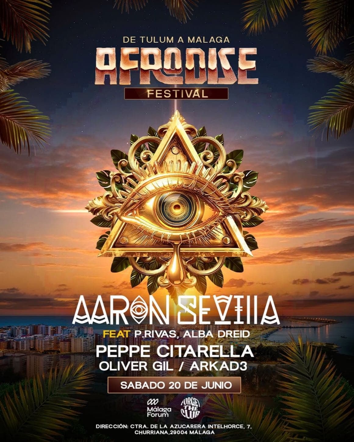 Cartel 1 de Afrodise Festival