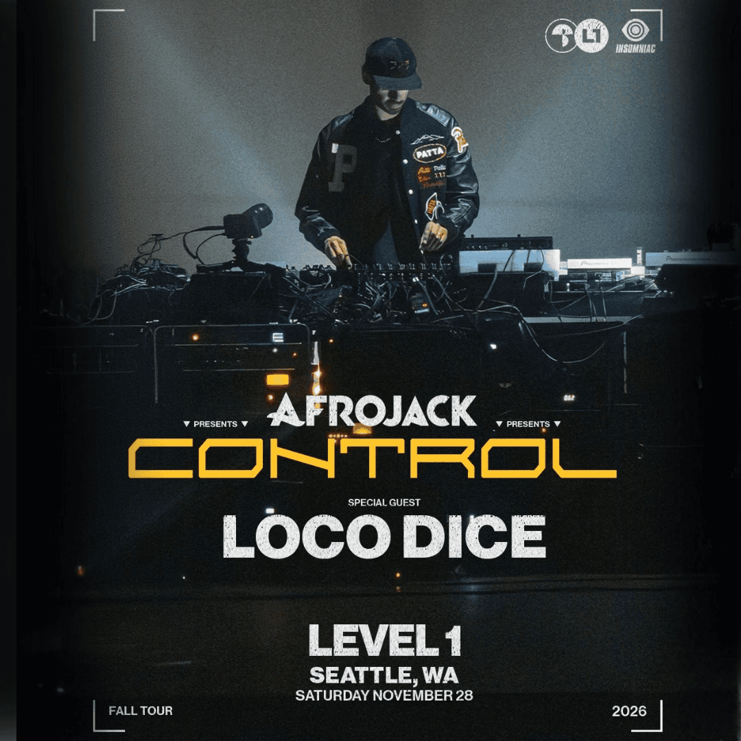 Flyer of Afrojack Presents: CONTROL