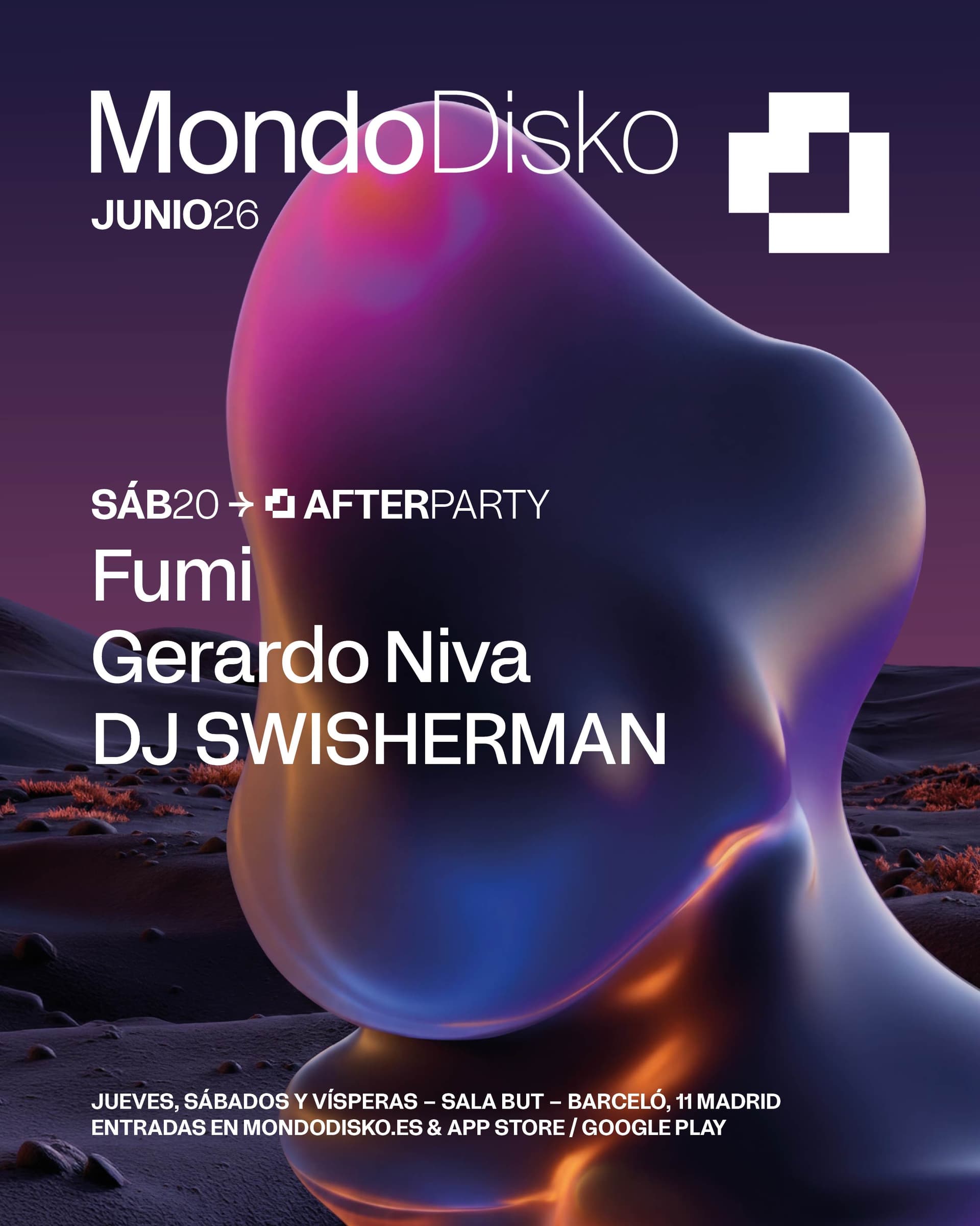AFTERPARTY: Fumi / Gerardo Niva / DJ SWISHERMAN