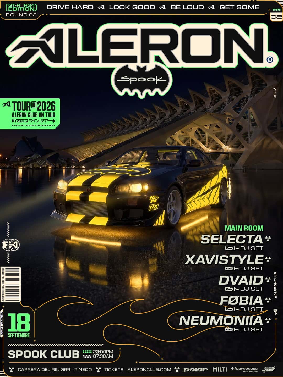 Flyer de ALERON CLUB VALENCIA